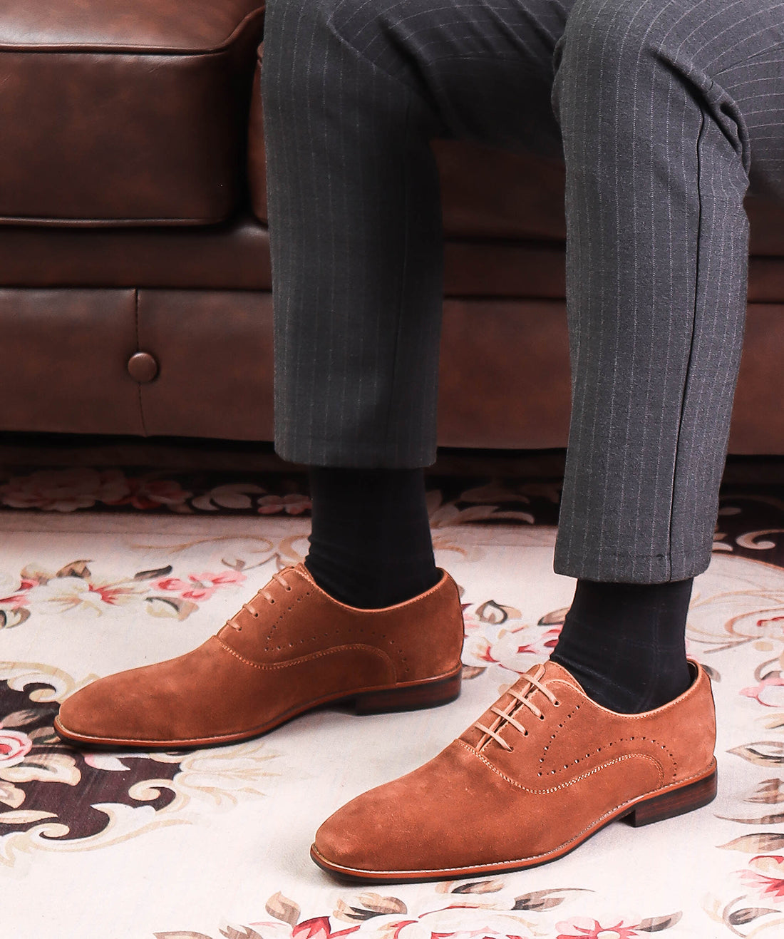 Men's Formal Suede Leather Oxfords