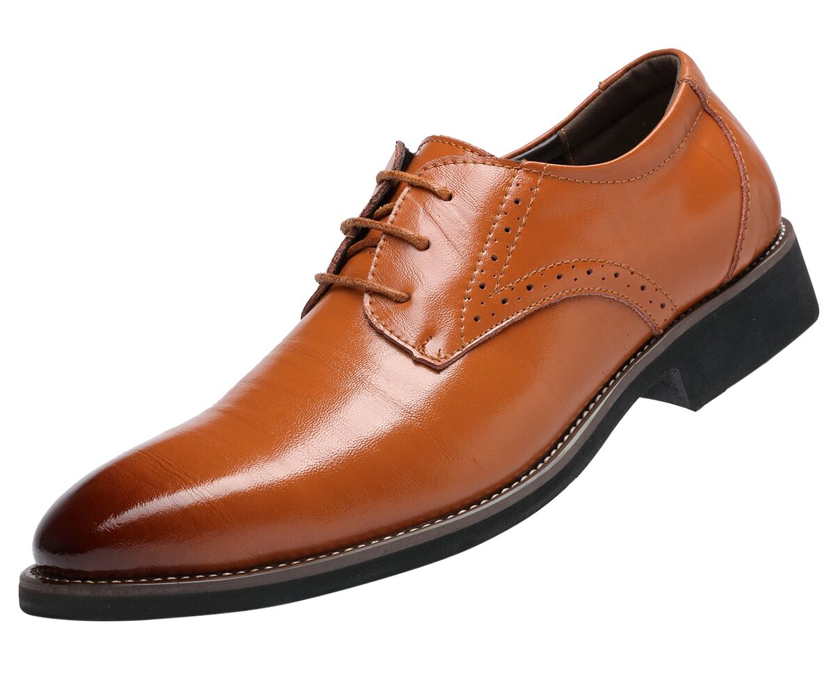 Zapatos brogue informales para hombre Derby