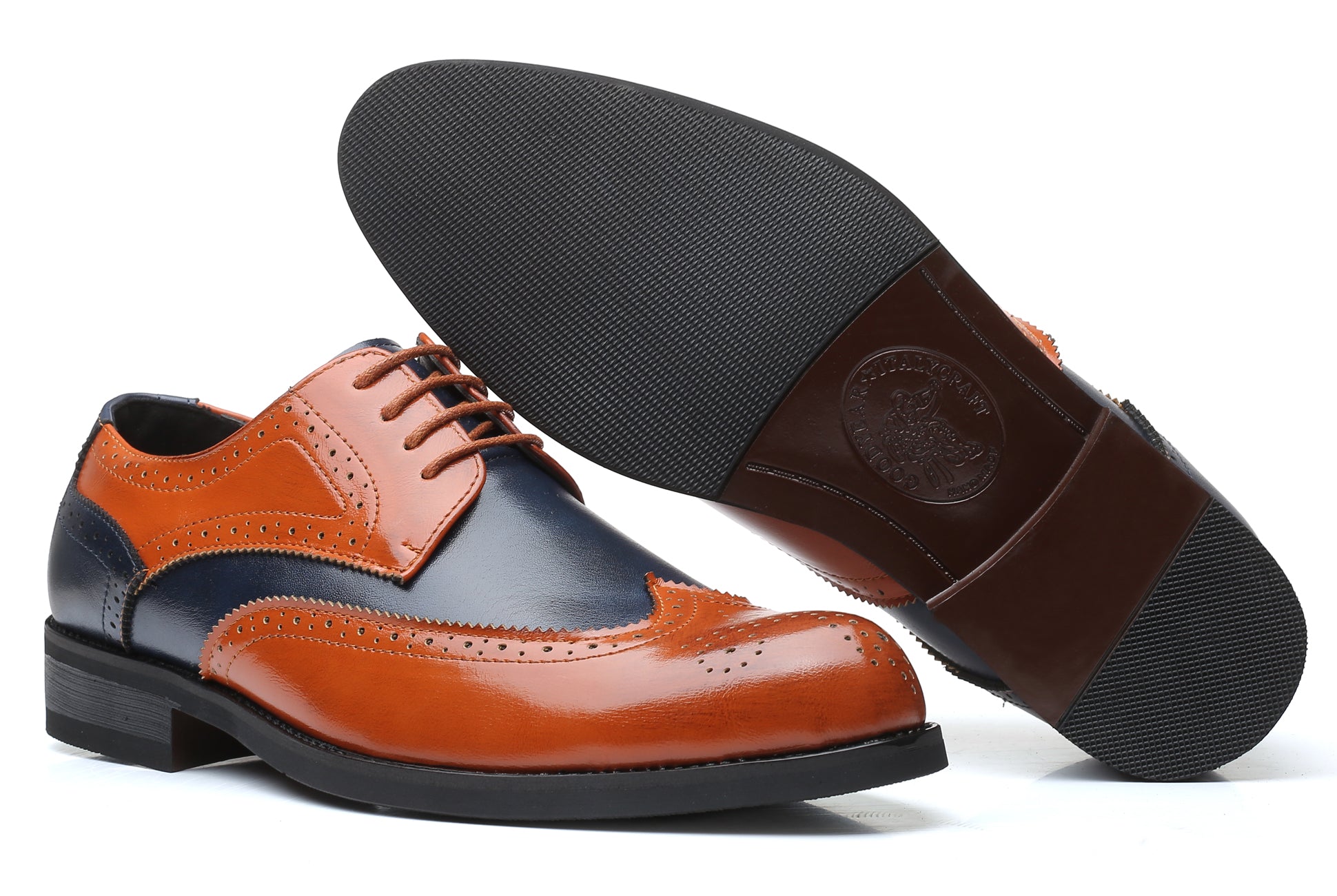 Men's Multicolor Composite Derby Shoes