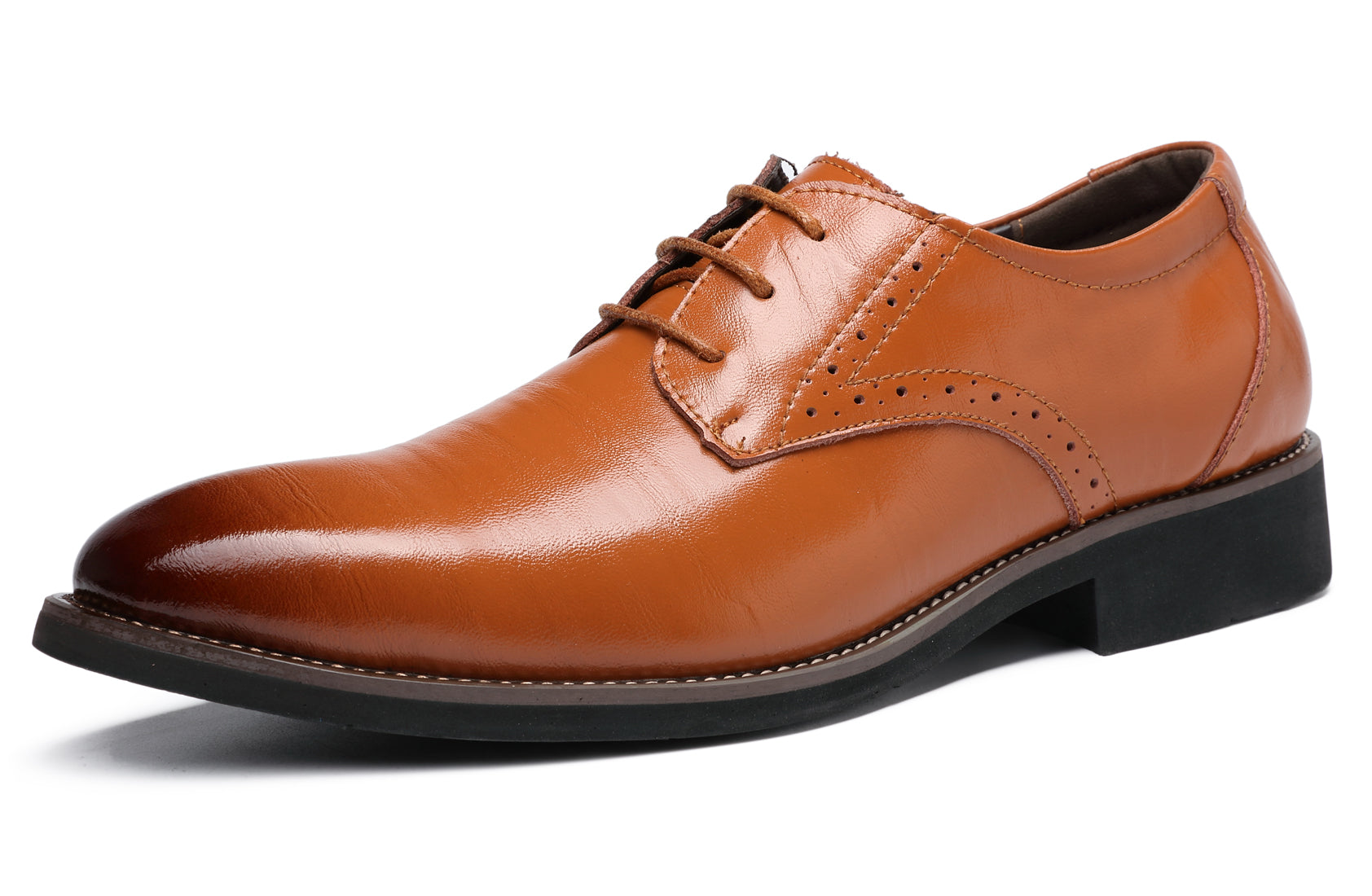 Zapatos brogue informales para hombre Derby