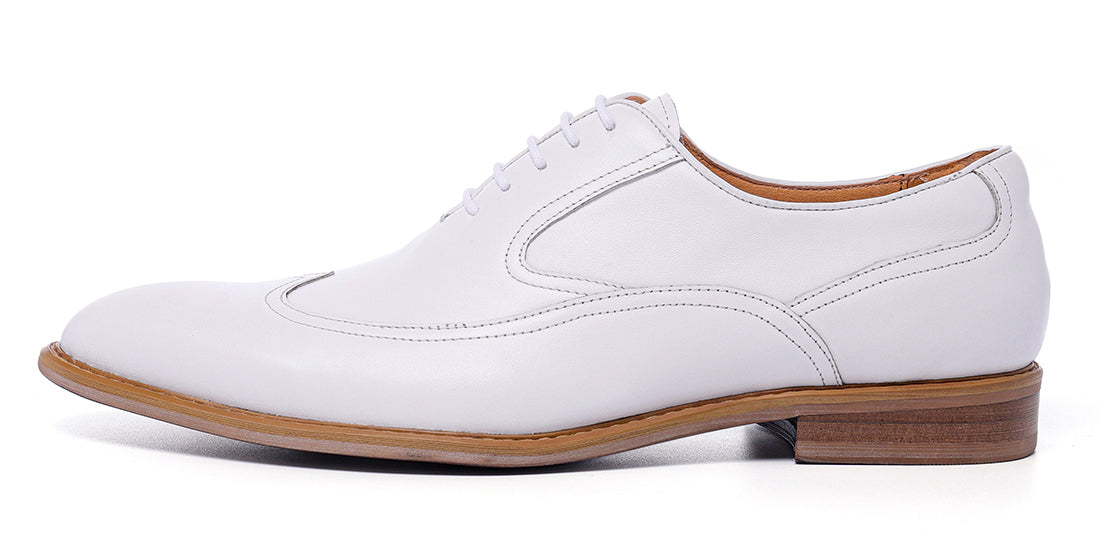 Men's Leather Wingtip Formal Oxford