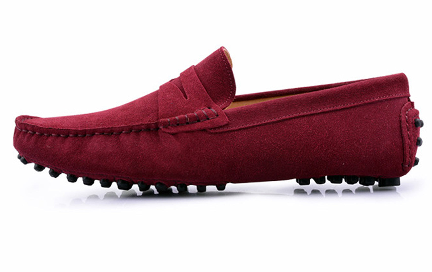 Men's Classic Suede Penny Driving Moccasins