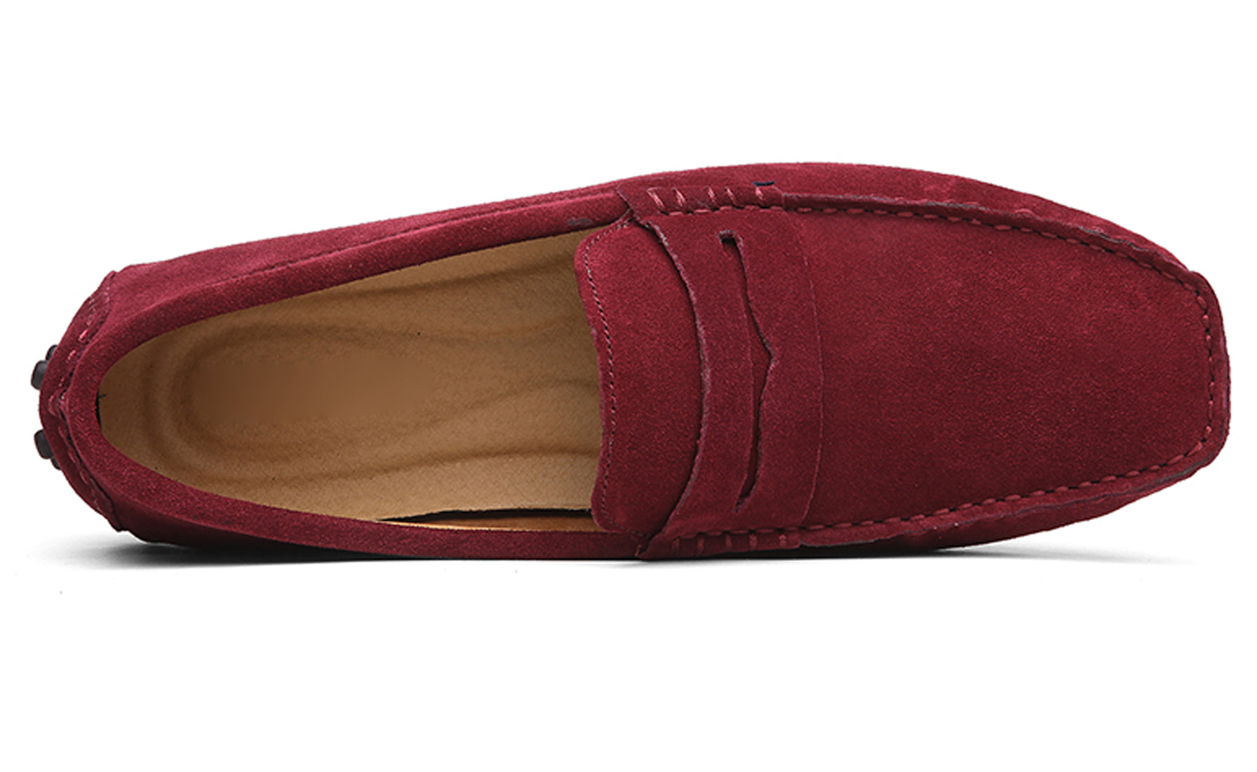 Men's Classic Suede Penny Driving Moccasins