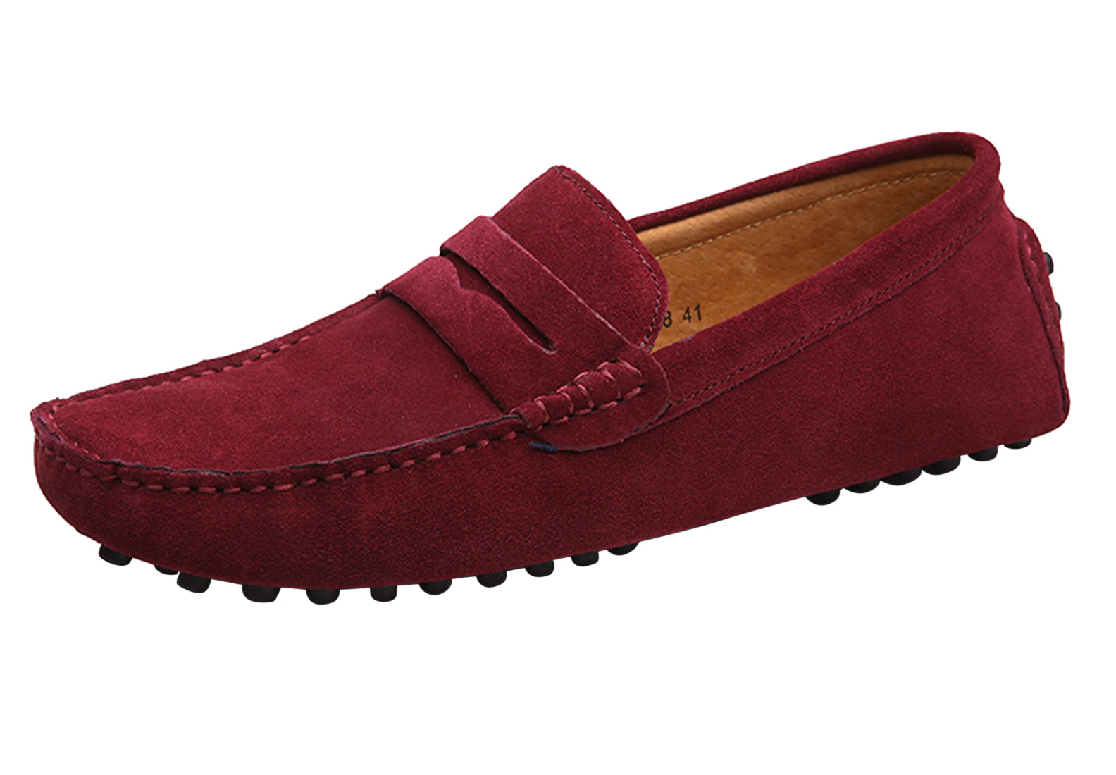 Men's Classic Suede Penny Driving Moccasins