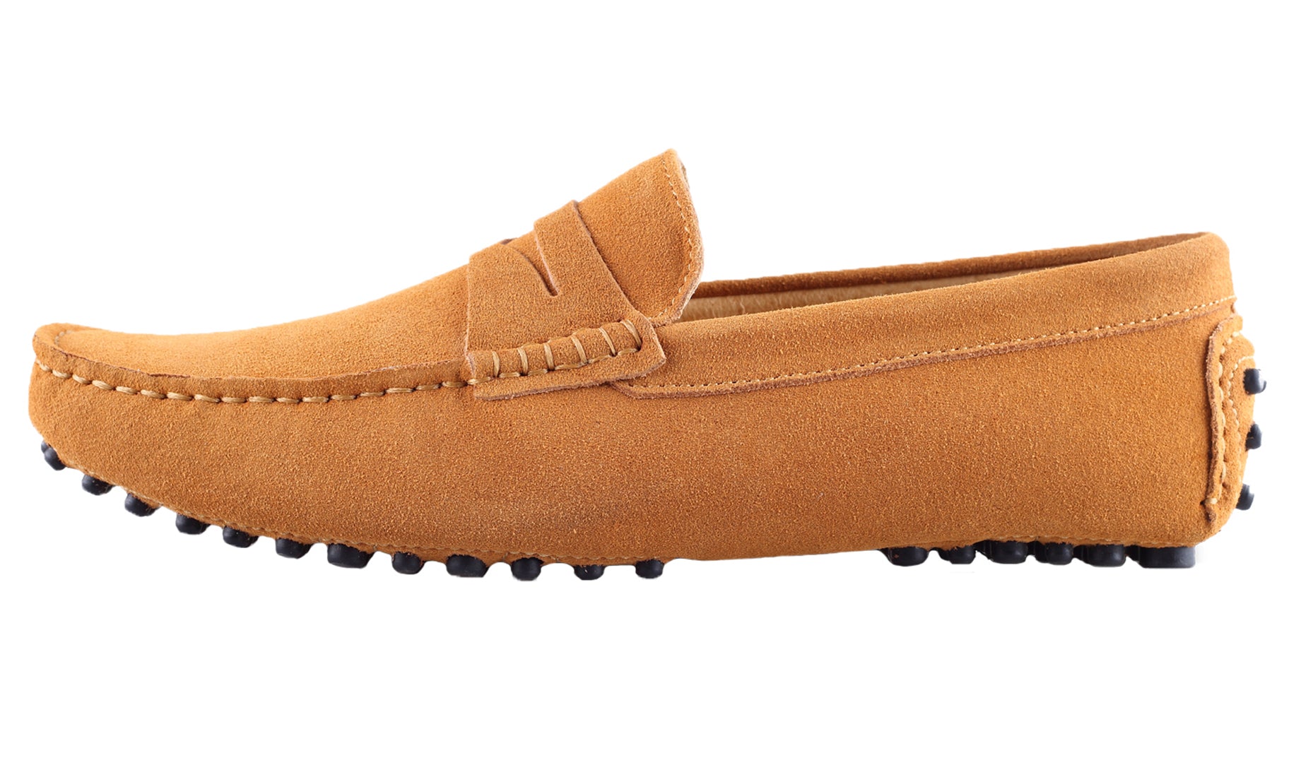 Men's Classic Suede Penny Driving Moccasins